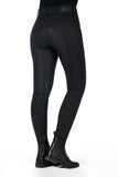 Riding breeches Ari Mid Rise silicone full seat Black