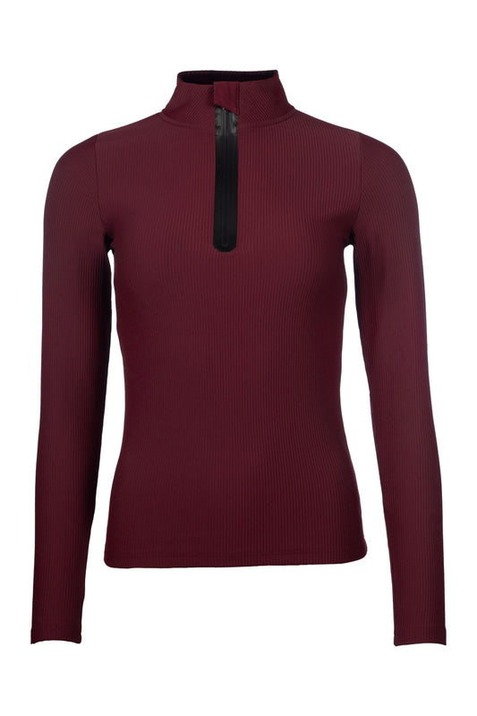 Shirt Livigno Ribbed Bordeaux