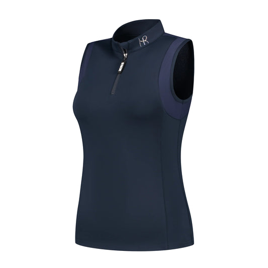 Mrs. Ros Ultimate Sleeveless Training Top Navy