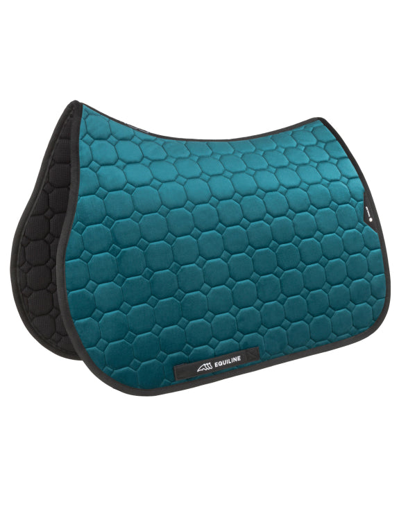 Equiline Octagon Zadeldek Emerald Velvet