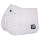 Saddle pad number white