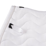 Saddle pad number white