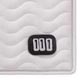 Saddle pad number white