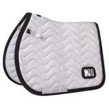 Saddle pad number black/white