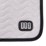 Saddle pad number black/white