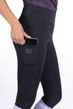 Rijlegging Lavender Bay Knie Grip Zwart