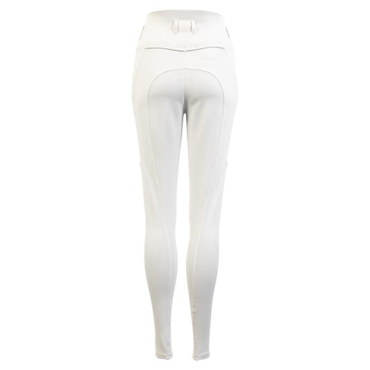 Riding leggings Otranto Women's silicone seat Lucent White