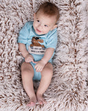 Romper Bobby Baby-Blauw