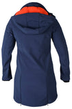 Lange Softshell Jas Glory Blauw