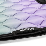 Mrs. Ros Charmer Dressage Saddle Pad Lavender Fields Fade