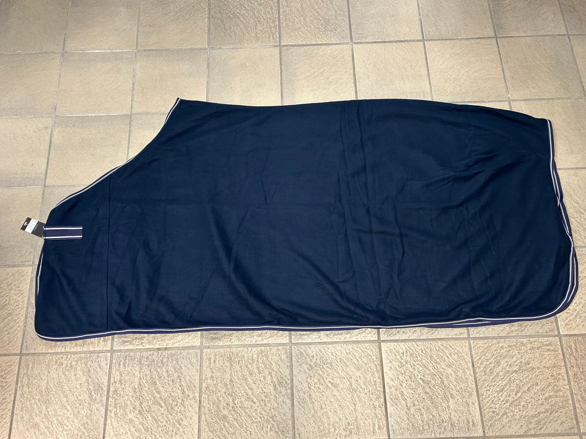 Fleece blanket Simple Navy [size 195]