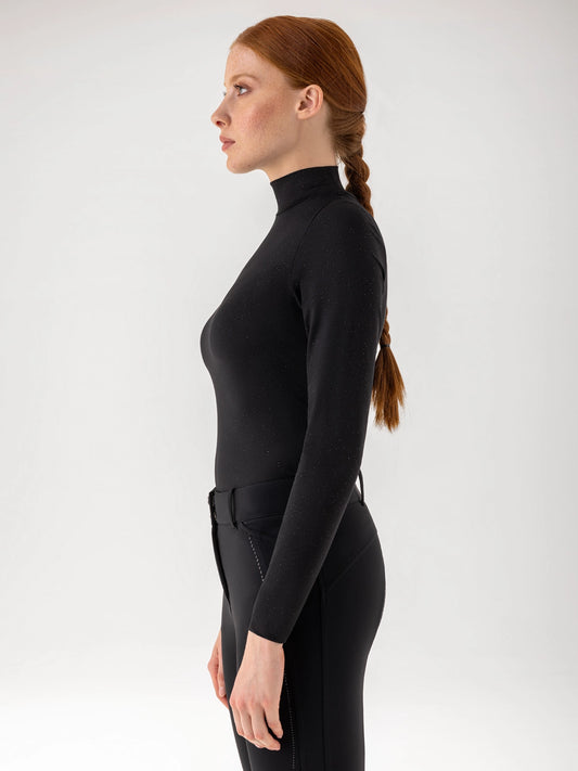 Equiline Trainingshirt Second Skin Zwart