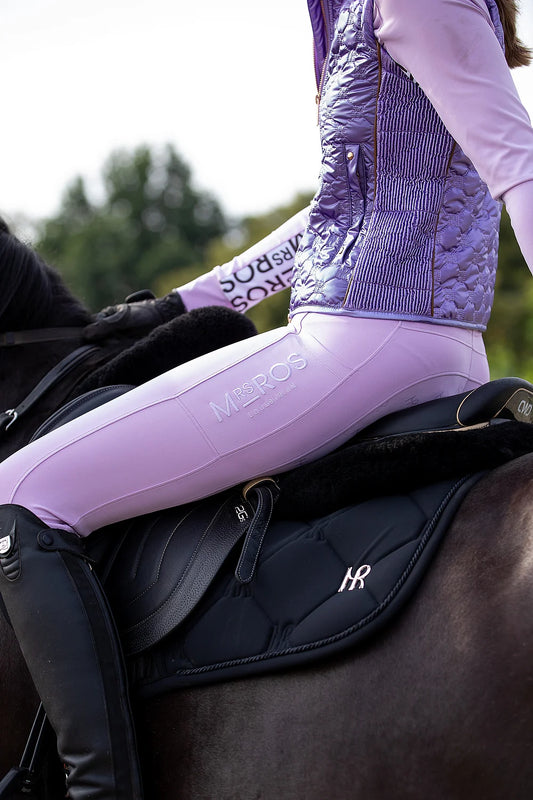 Mrs. Ros Silhouette Riding Breeches Lavender Fields Lilac