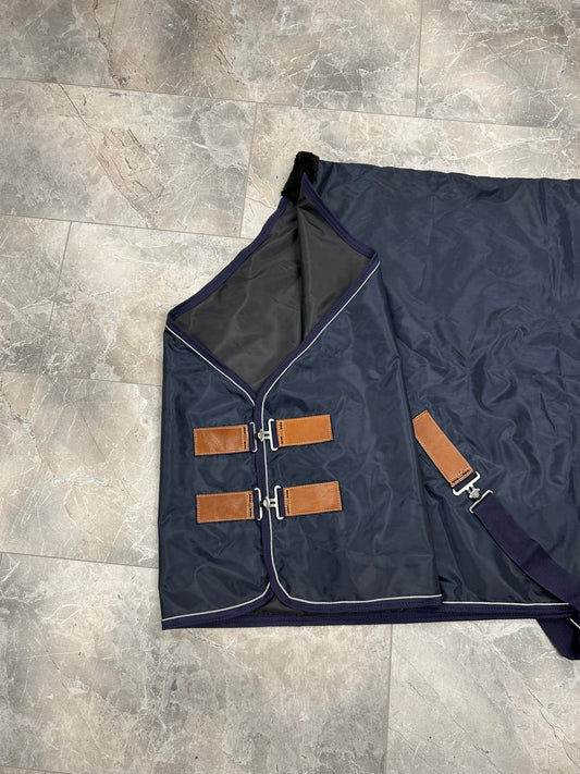 Regendeken navy Leather 0 gram [195]