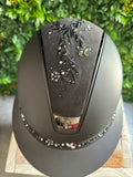 Samshield 2.0 Miss ShadowMatt Zwart Flower Swarovski Jewelery Top + Frontal band