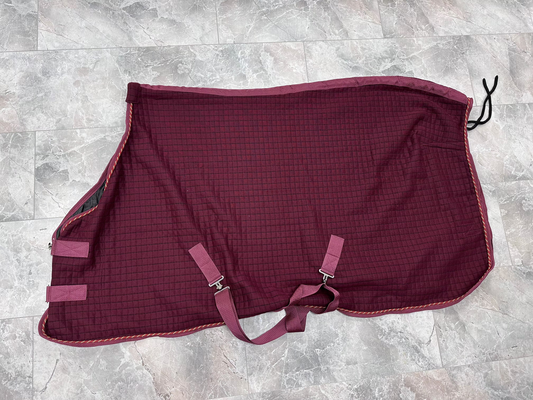 Fleece cooler Bordeaux wafel  [175]