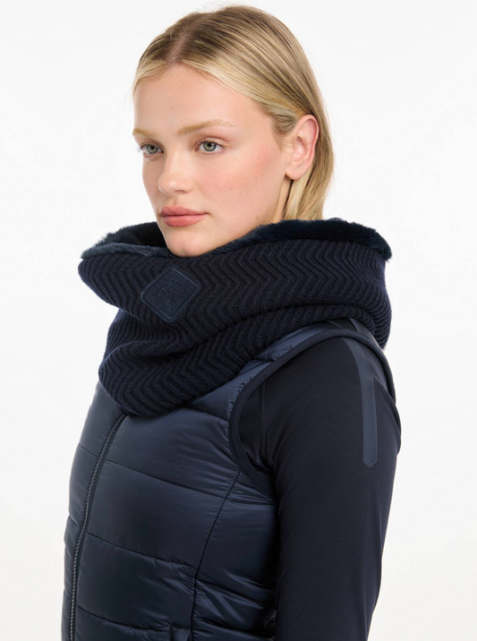 Lila Snood Navy