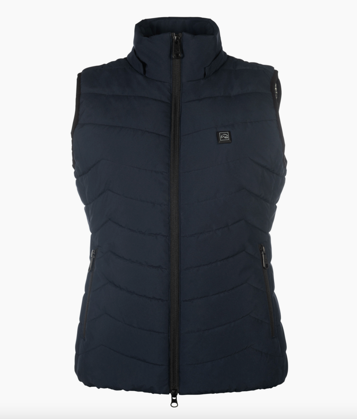 Verwarmde bodywarmer high temperature Style Navy