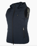 Verwarmde bodywarmer high temperature Style Navy