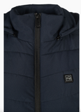 Verwarmde bodywarmer high temperature Style Navy