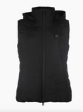 Verwarmde bodywarmer high temperature Style Zwart