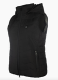 Verwarmde bodywarmer high temperature Style Zwart