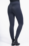 Alice riding leggings silicone seat navy