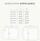 Saddle pad HVPClassic Straw