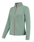 Mrs. Ros Softshell Logo Training Jacket Lavender Fields