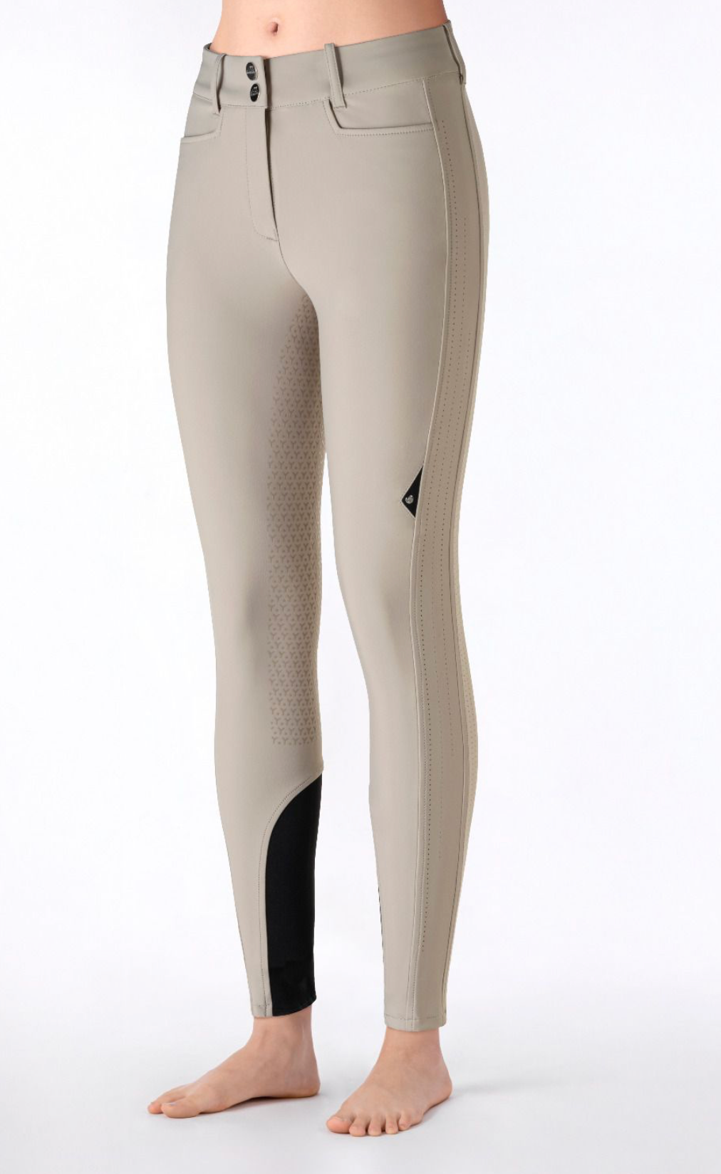 Equiline Riding Breeches Endraph Full Grip Beige