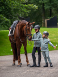 Mini Ros Riding Leggings Romeé Green Lavender Fields