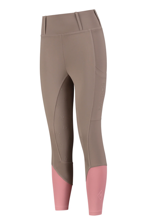 Mini Ros Riding Leggings Romeé Taupe