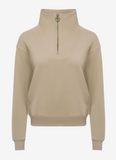 LeMieux Keira Quarter Neck Sweat Almond