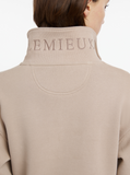 LeMieux Keira Quarter Neck Sweat Almond