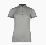 Poloshirt Rosegold Glamour Grijs