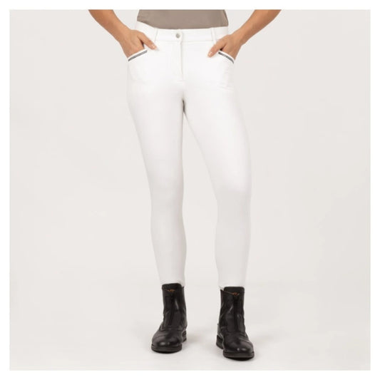 Cheyene Full Grip Riding Breeches White