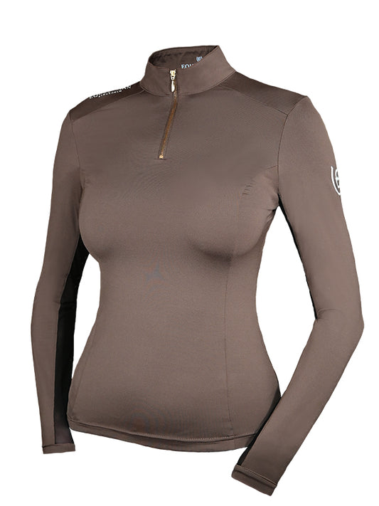 Equestrian Stockholm Air Breeze Top Champagne