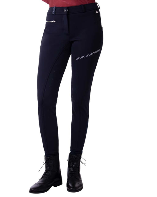 Breeches Marlous Softshell Full Grip Navy