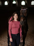 Equestrian Stockholm Dynamic BaseLayer Soft Rouge